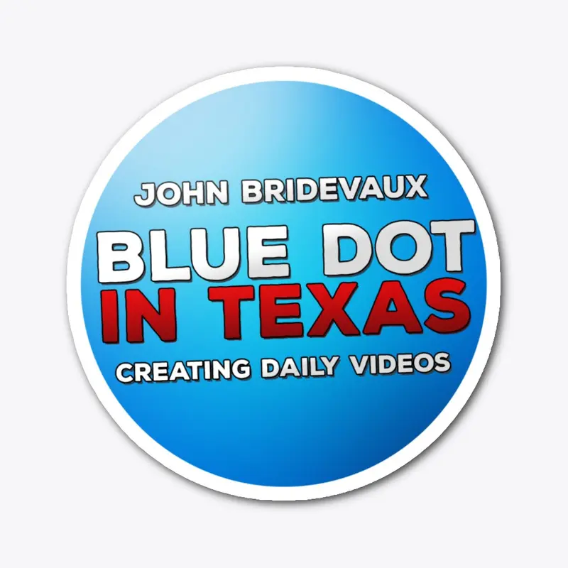 Blue Dot In Texas Logo